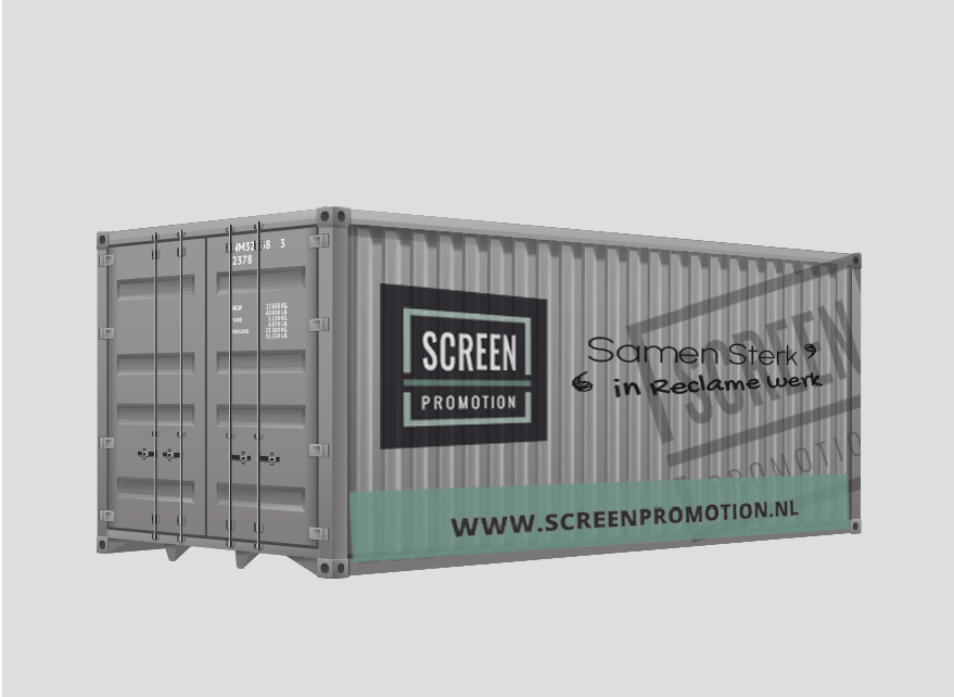 Container belettering compleet