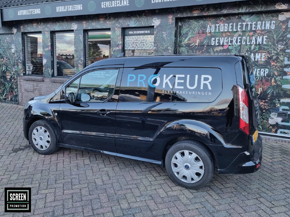 ScreenPromotion Autobelettering Bestelauto Pro Keur