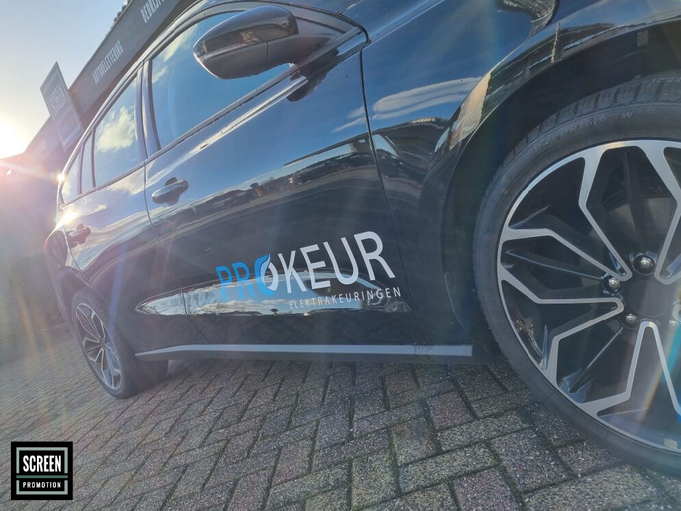 ScreenPromotion Autobelettering Personenauto Pro Keur