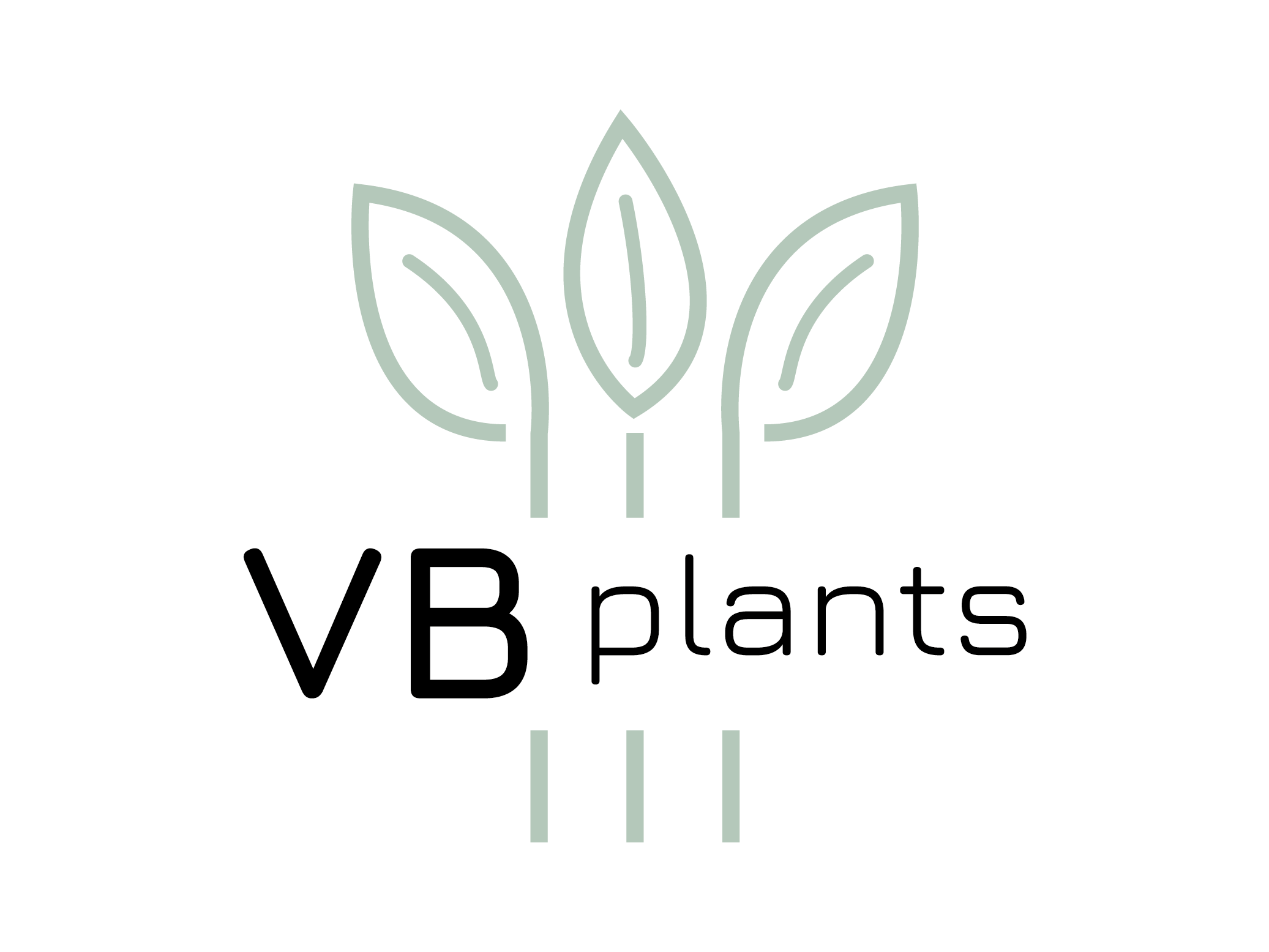 VB Plants logo ontwerp